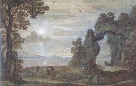 Claude Lorrain Perseus and the Origin of Coral (mk17) china oil painting image